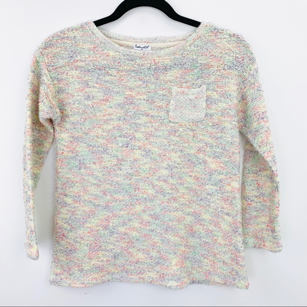 Splendid Girls Sherpa long sleeve Shirt